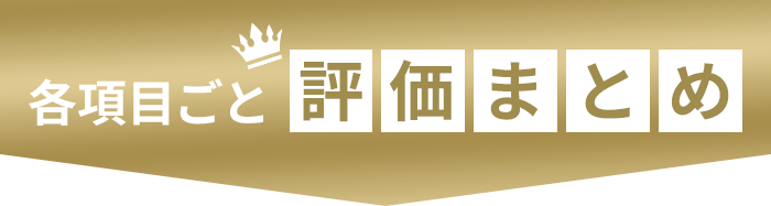 各項目ごと評価まとめ